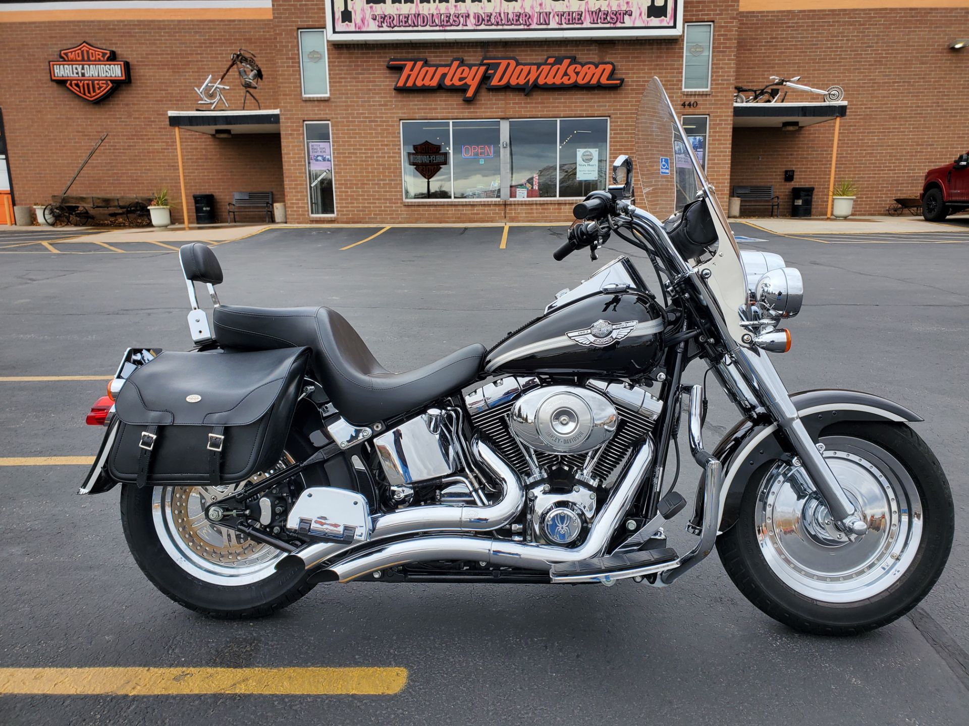 2003 Harley-Davidson FLSTF/FLSTFI Fat Boy® in Green River, Wyoming - Photo 1