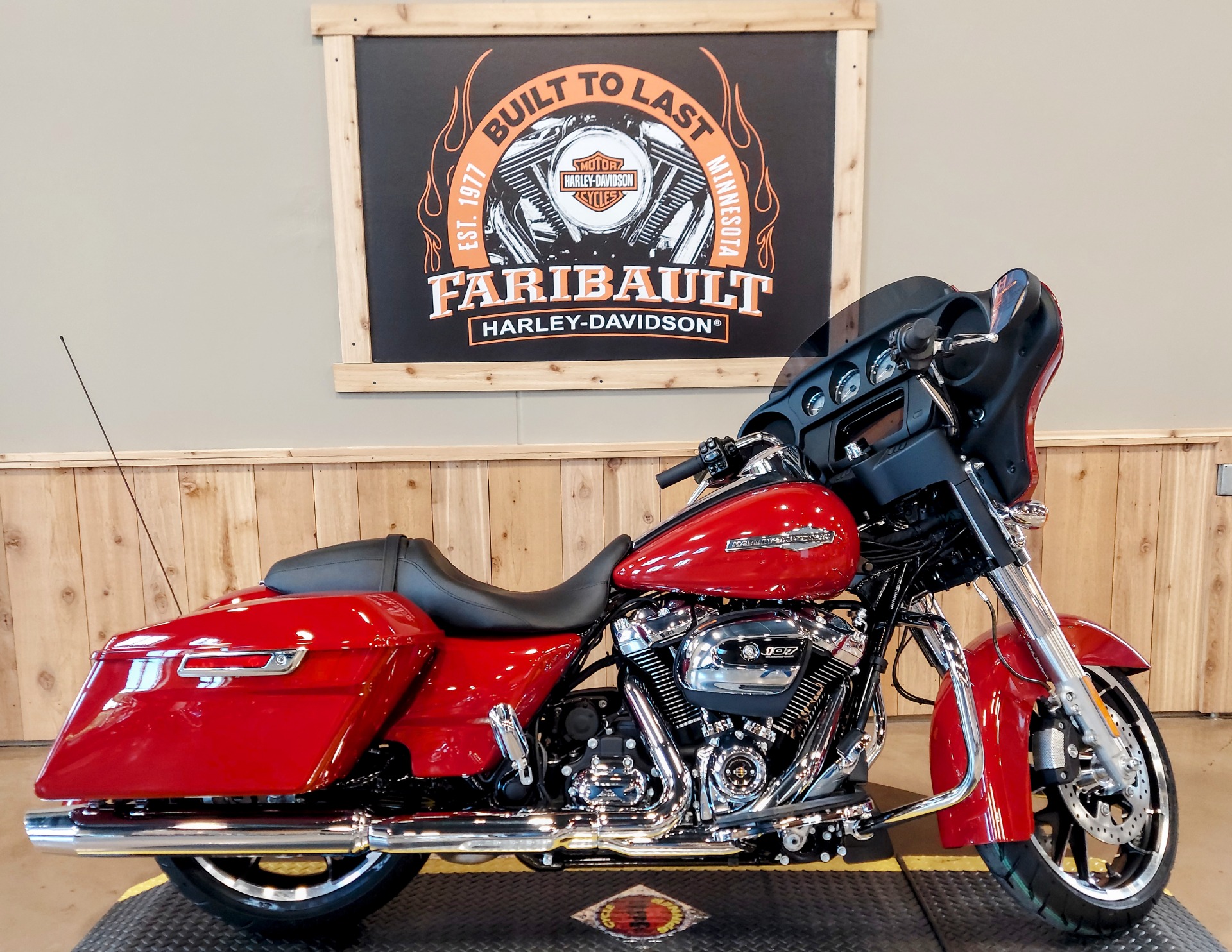 New 2021 Harley Davidson Street Glide Motorcycles In Faribault Mn To638758 Billiard Red