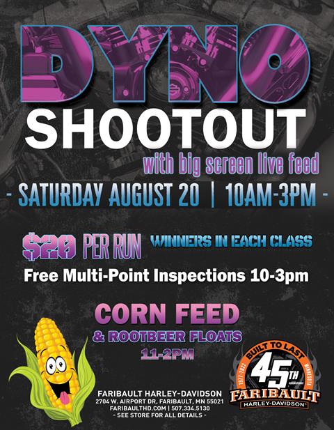 Dyno Shootout & Corn Feed