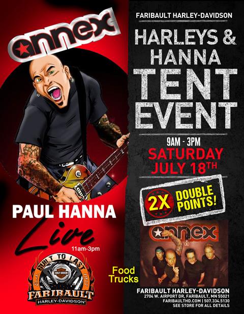 Harleys & Hanna - Live Music Event