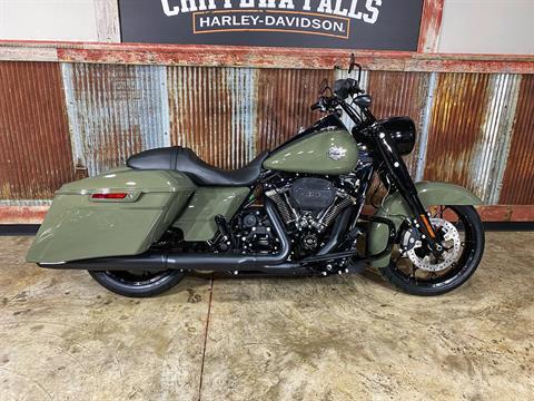 New 21 Harley Davidson Road King Special Deadwood Green Motorcycles In Chippewa Falls Wi Fl