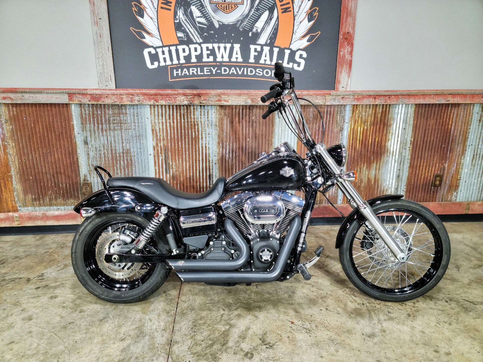 Used 2016 Harley Davidson Wide Glide Vivid Black Motorcycles In Chippewa Falls Wi B0542
