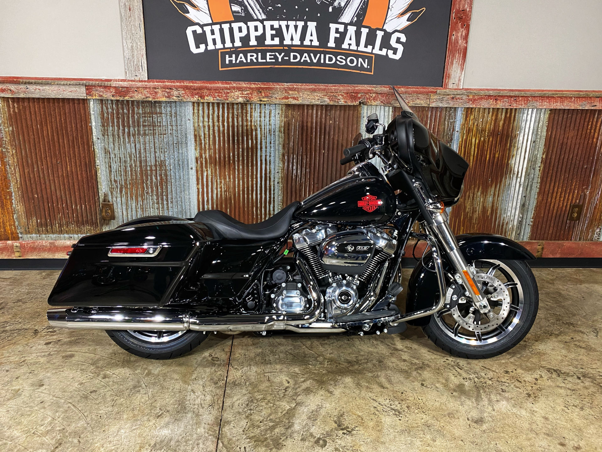 New 2021 Harley Davidson Electra Glide Standard Vivid Black Motorcycles In Chippewa Falls Wi Fl612512