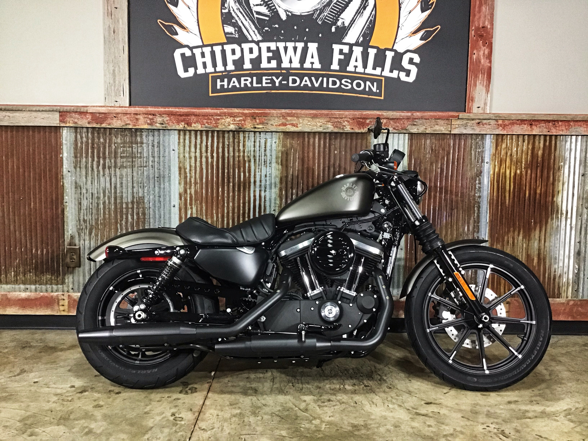 New 2021 Harley Davidson Iron 883 River Rock Gray Denim Motorcycles In Chippewa Falls Wi Xl400905