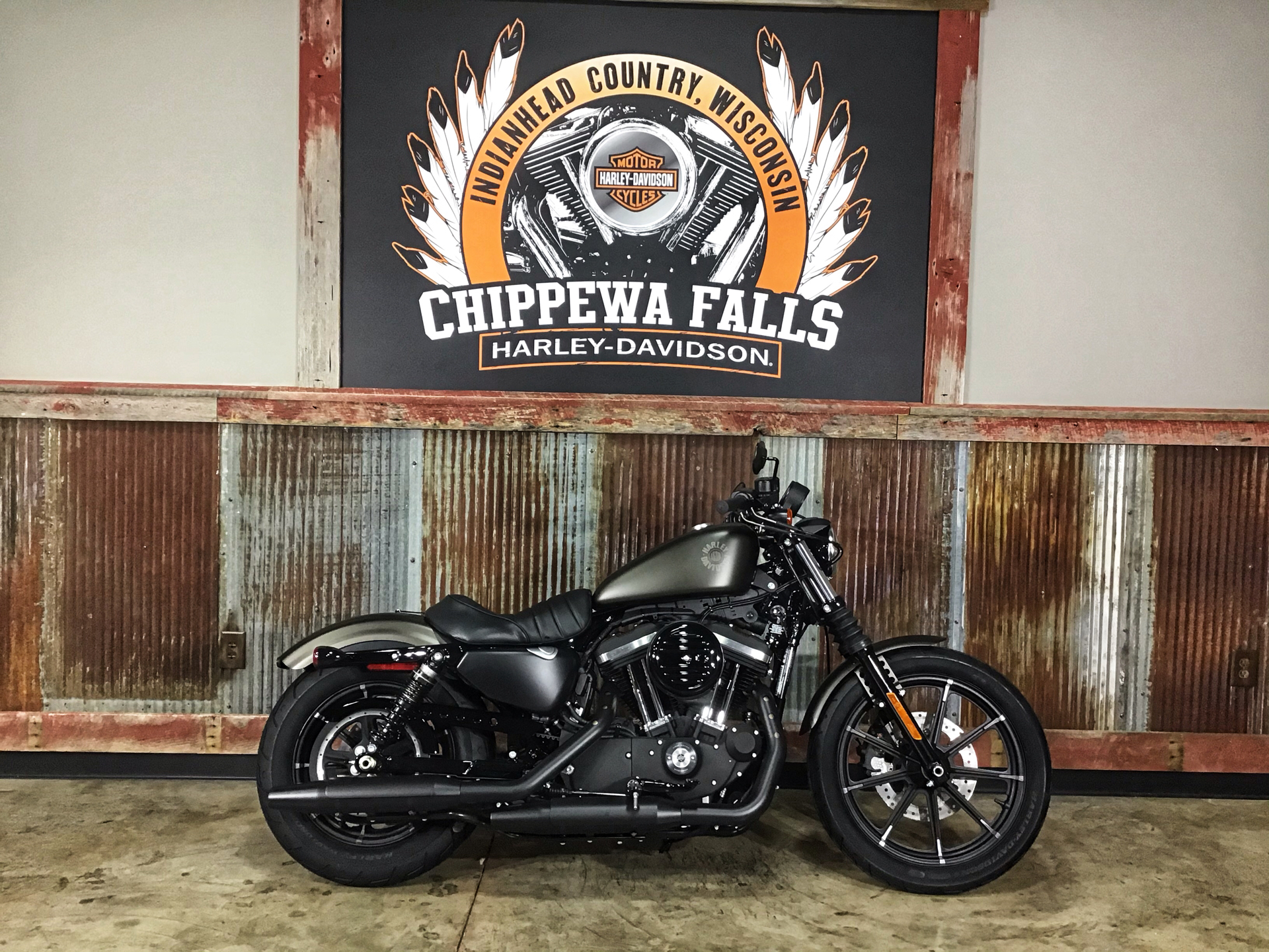 New 2021 Harley Davidson Iron 883 River Rock Gray Denim Motorcycles In Chippewa Falls Wi Xl400905