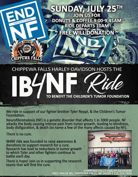 IB4NF Charity Ride