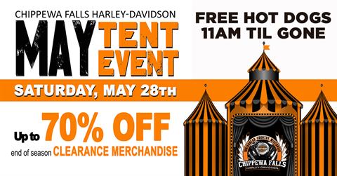 May Tent Event