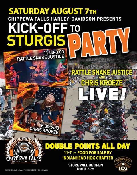 Kick off to Sturgis with Chris Kroeze