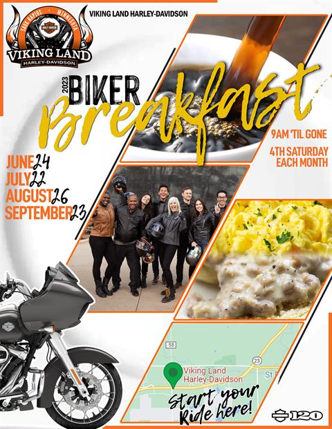 June Biker Breakfast