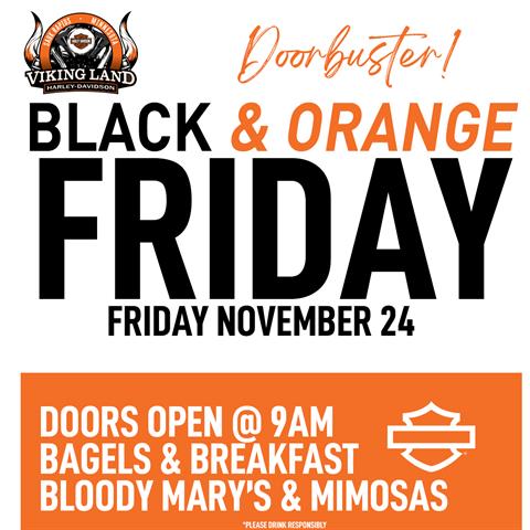 Black & Orange Friday