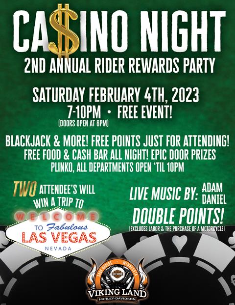 Casino Night - 2nd Annual