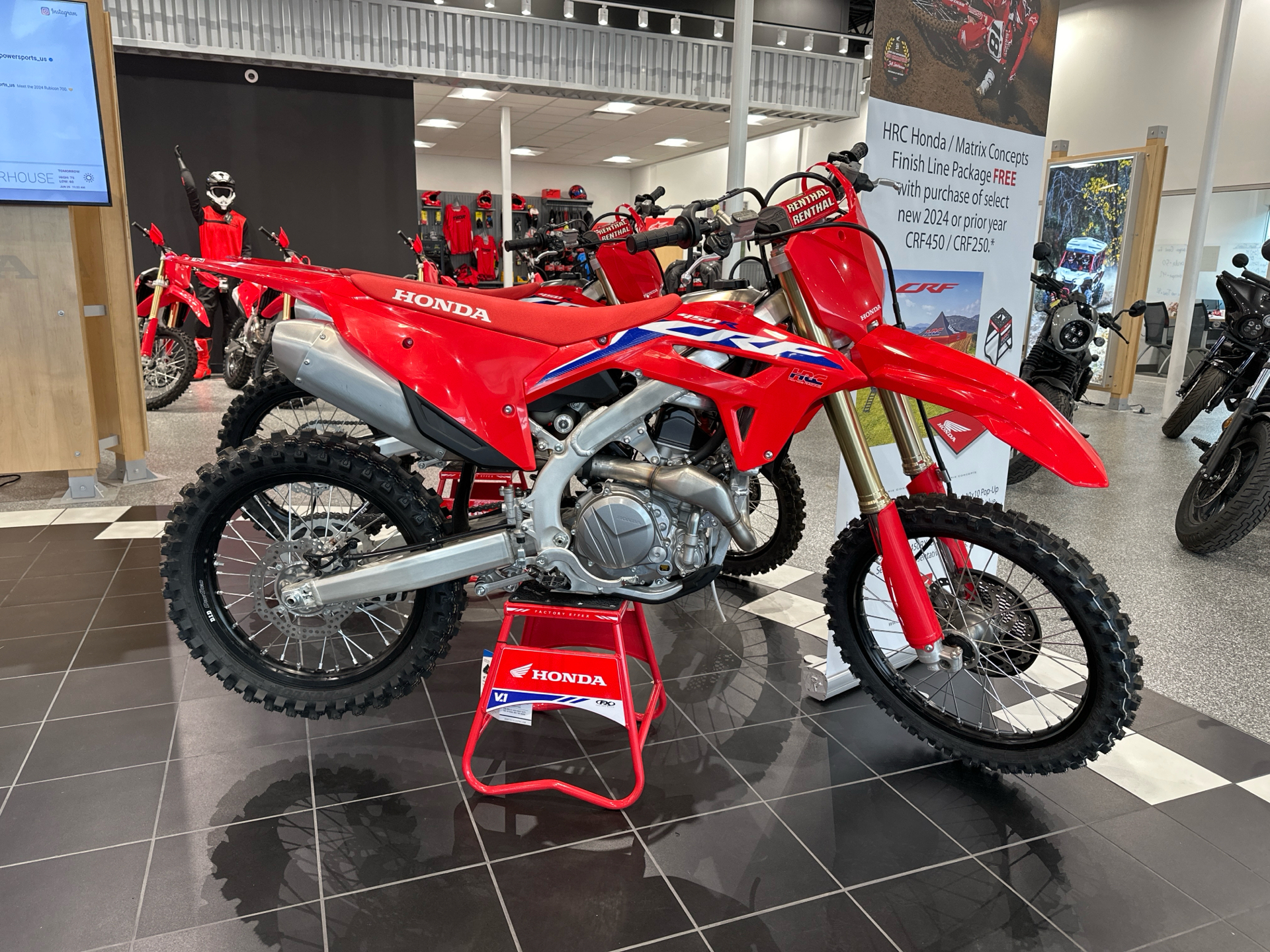 2024 Honda CRF450R in Fairview Heights, Illinois - Photo 1