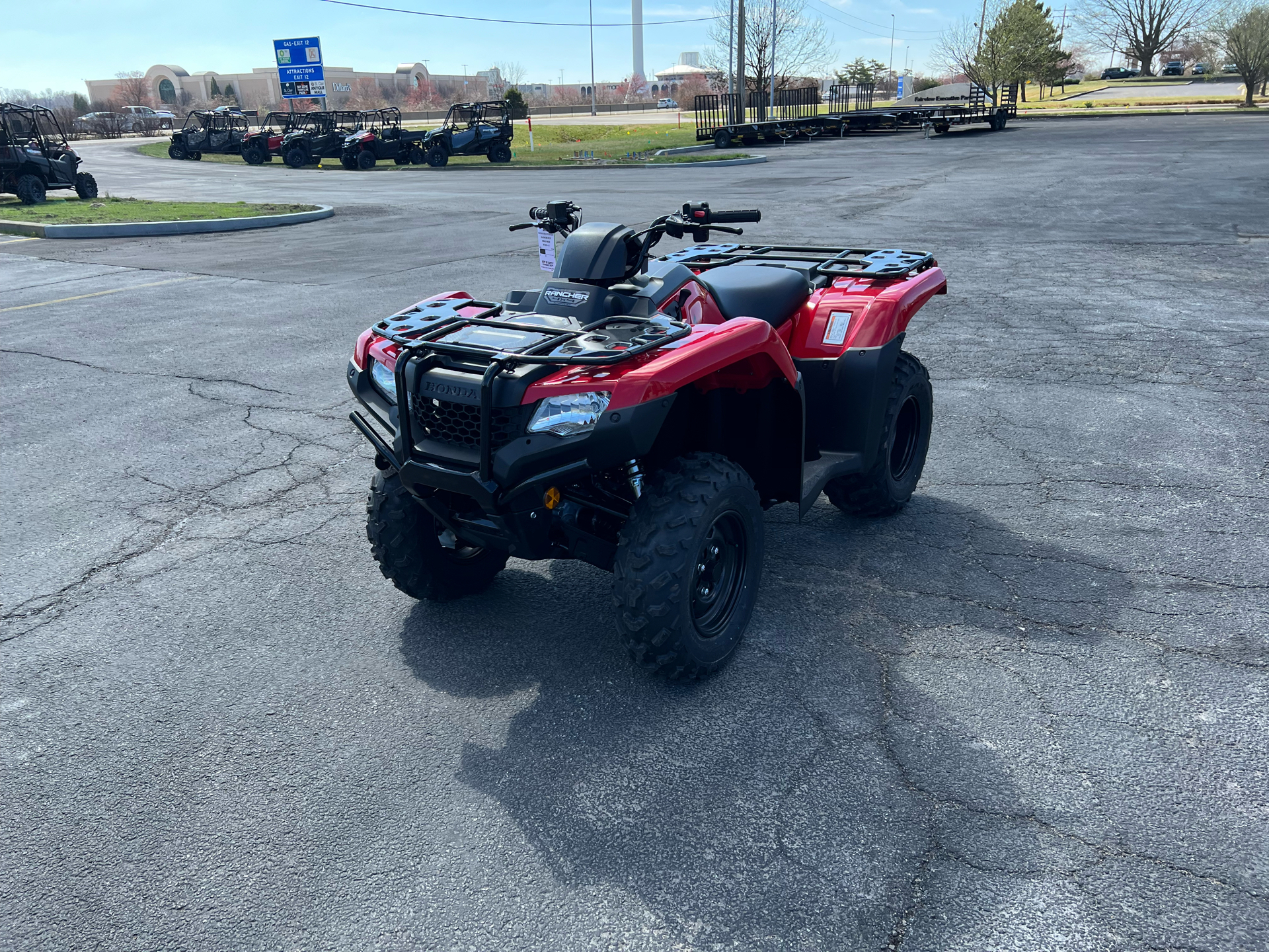 2024 Honda FourTrax Rancher 4x4 Automatic DCT EPS in Fairview Heights, Illinois - Photo 4
