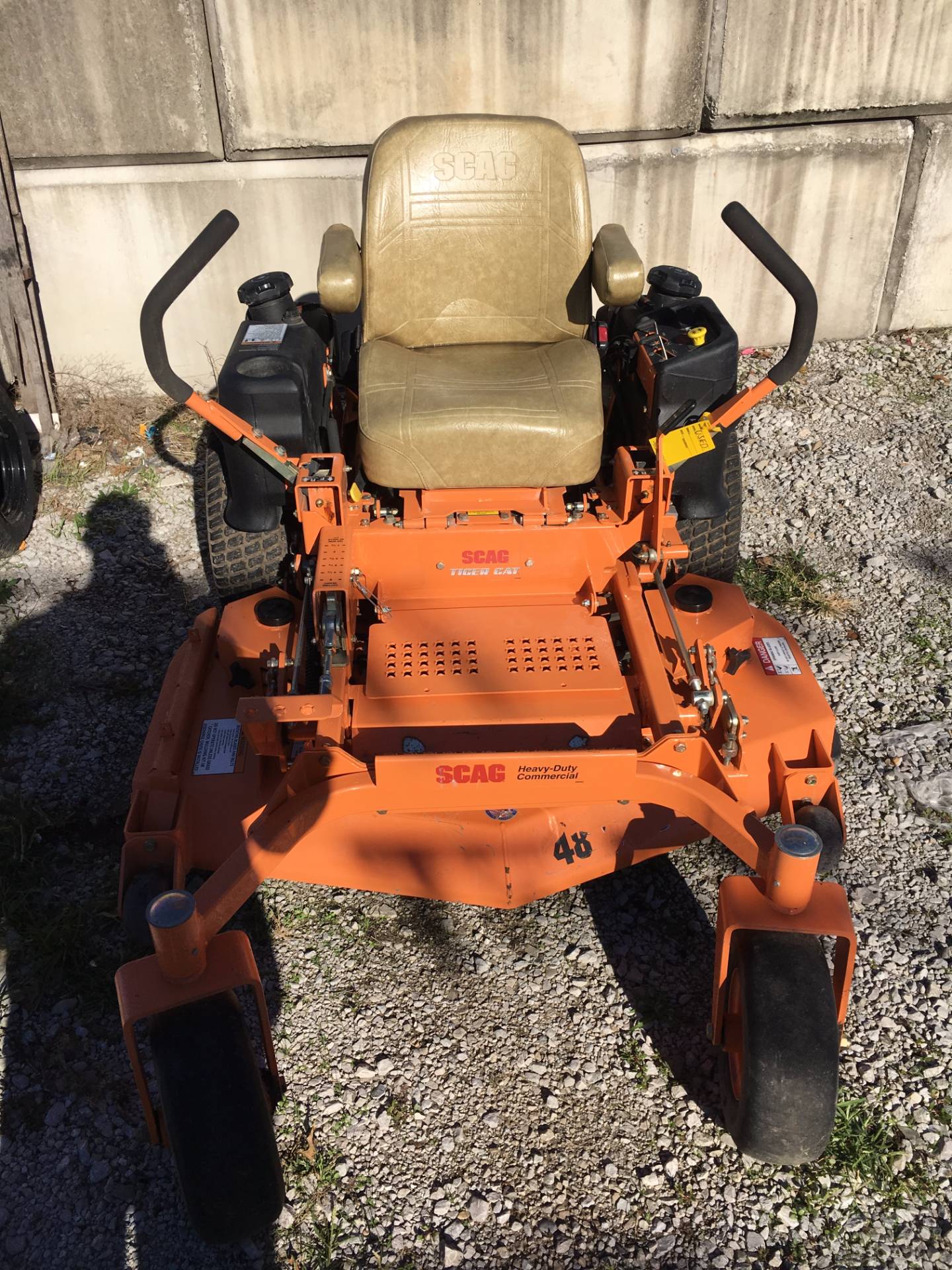 Used 2013 SCAG  Power Equipment Tiger  Cat  26 HP 48  Lawn 