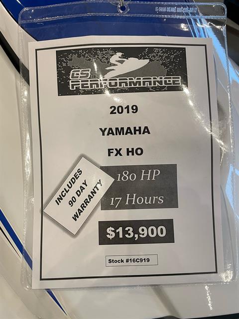 2019 Yamaha FX HO in Mooresville, North Carolina - Photo 4