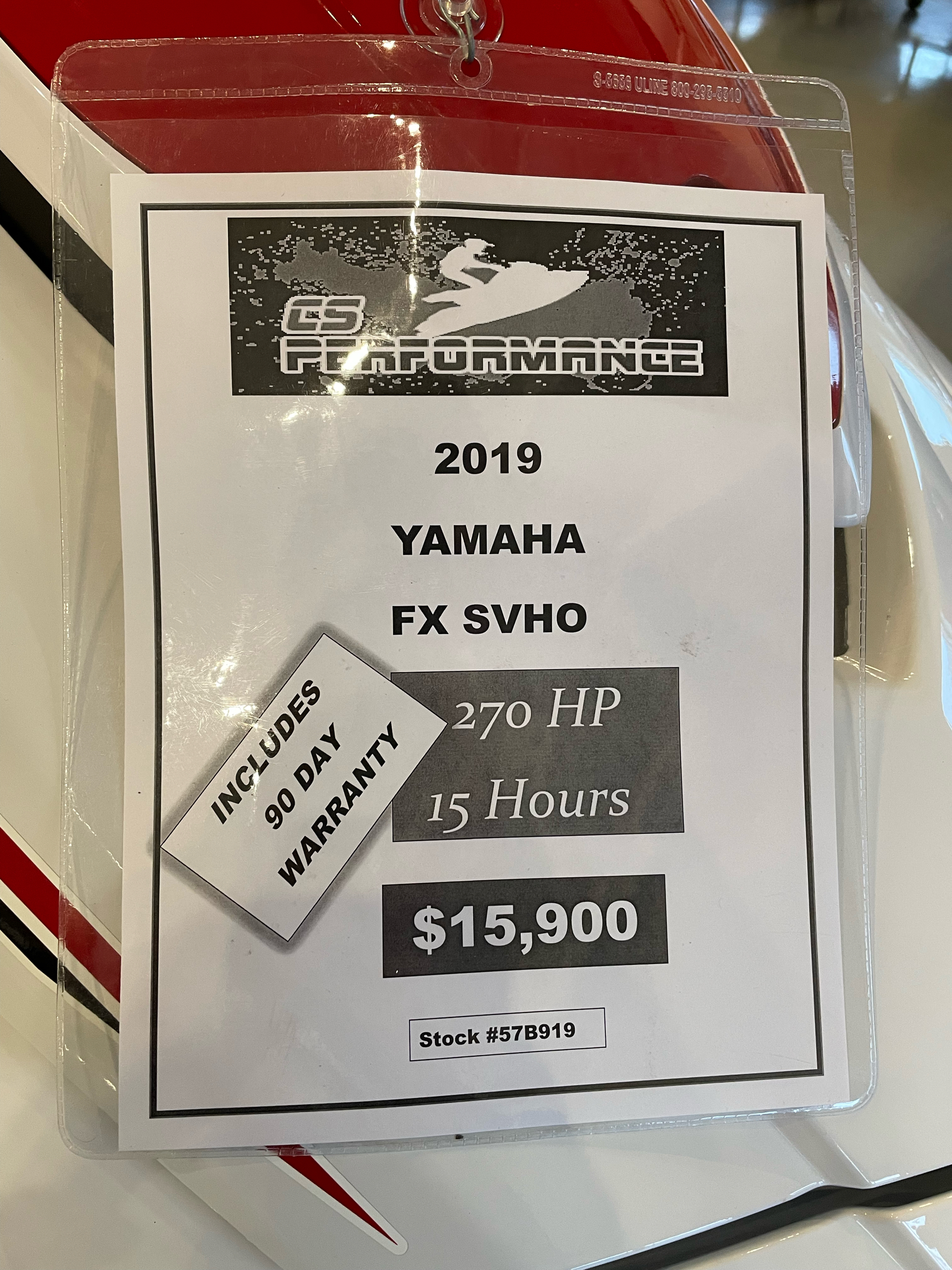 2019 Yamaha FX SVHO in Mooresville, North Carolina - Photo 4