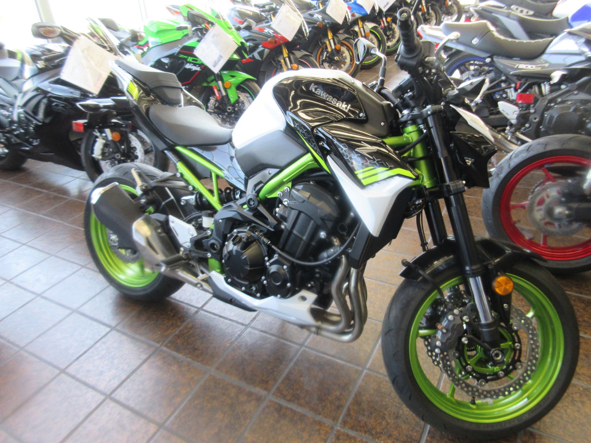 New 21 Kawasaki Z900 Abs Motorcycles In Sacramento Ca Stock Number 8096