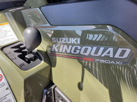 2022 Suzuki KingQuad 750AXi Power Steering in Sacramento, California - Photo 5