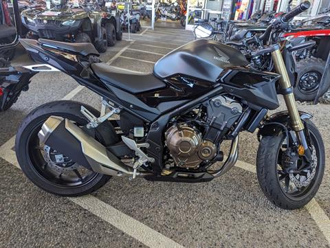 2023 Honda CB500F ABS in Sacramento, California - Photo 1