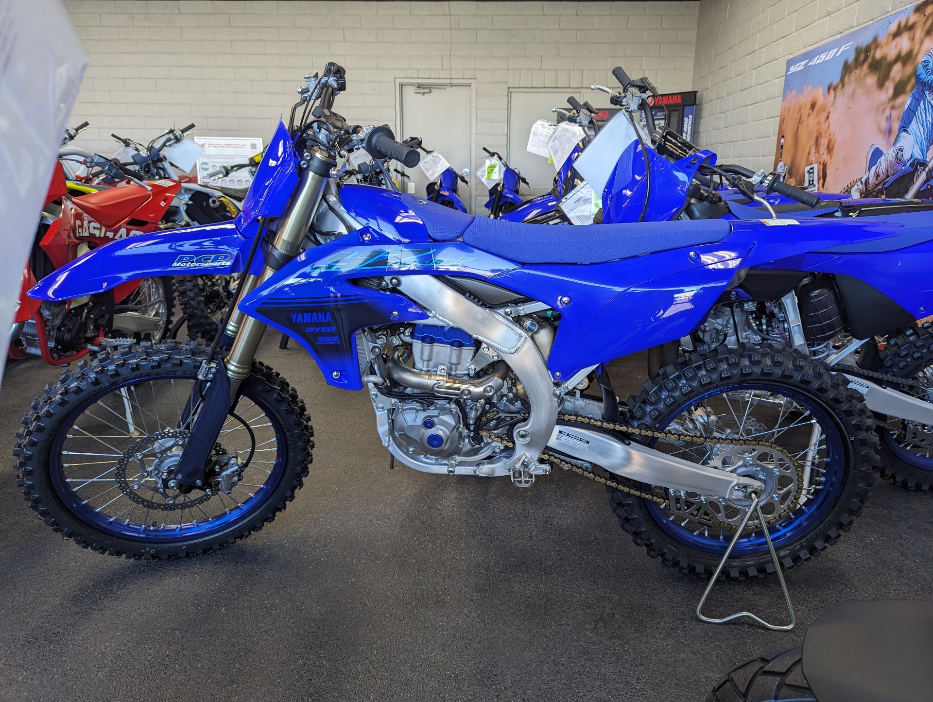 New 2024 Yamaha YZ450F Motorcycles in Sacramento, CA Stock Number 011826