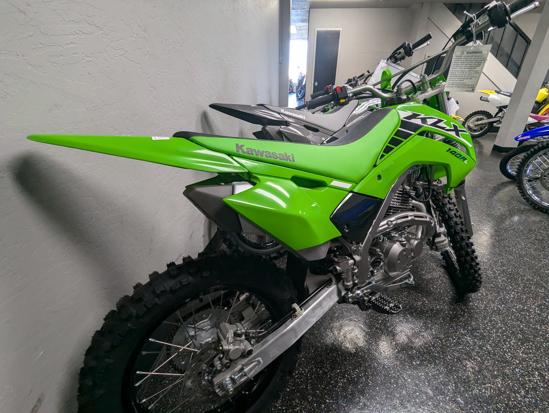 2025 Kawasaki KLX 140R L in Sacramento, California - Photo 5