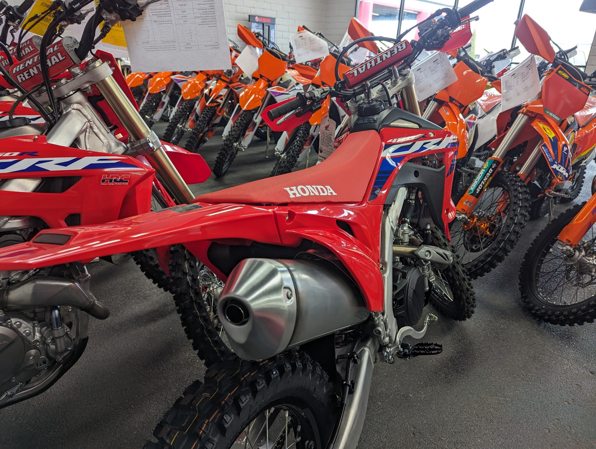 2024 Honda CRF450X in Sacramento, California - Photo 5