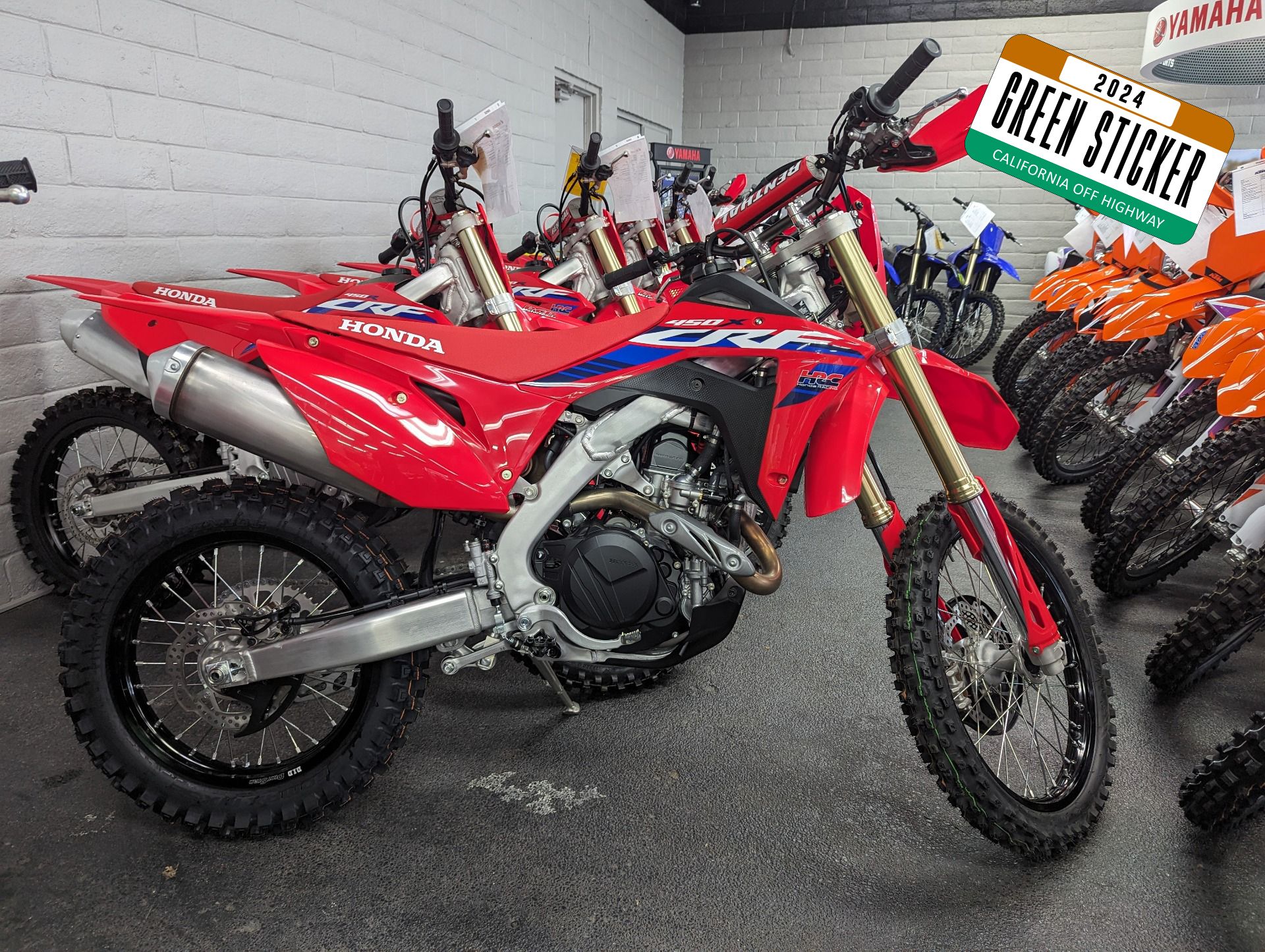 2024 Honda CRF450X in Sacramento, California - Photo 1