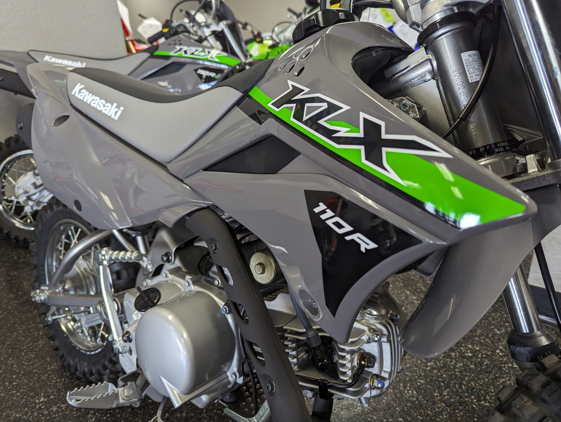 2024 Kawasaki KLX 110R in Sacramento, California - Photo 5