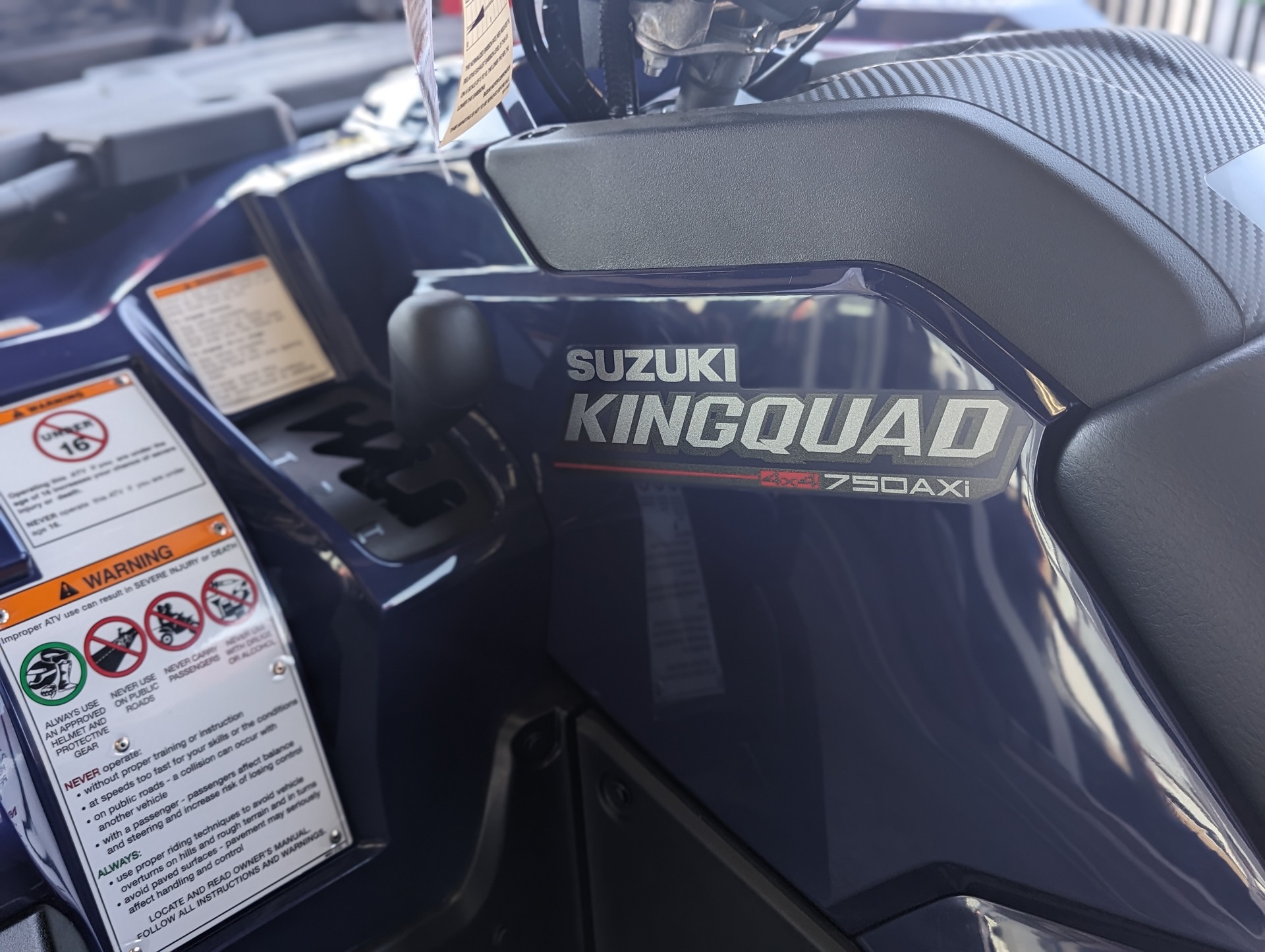 2023 Suzuki KingQuad 750AXi Power Steering in Sacramento, California - Photo 5