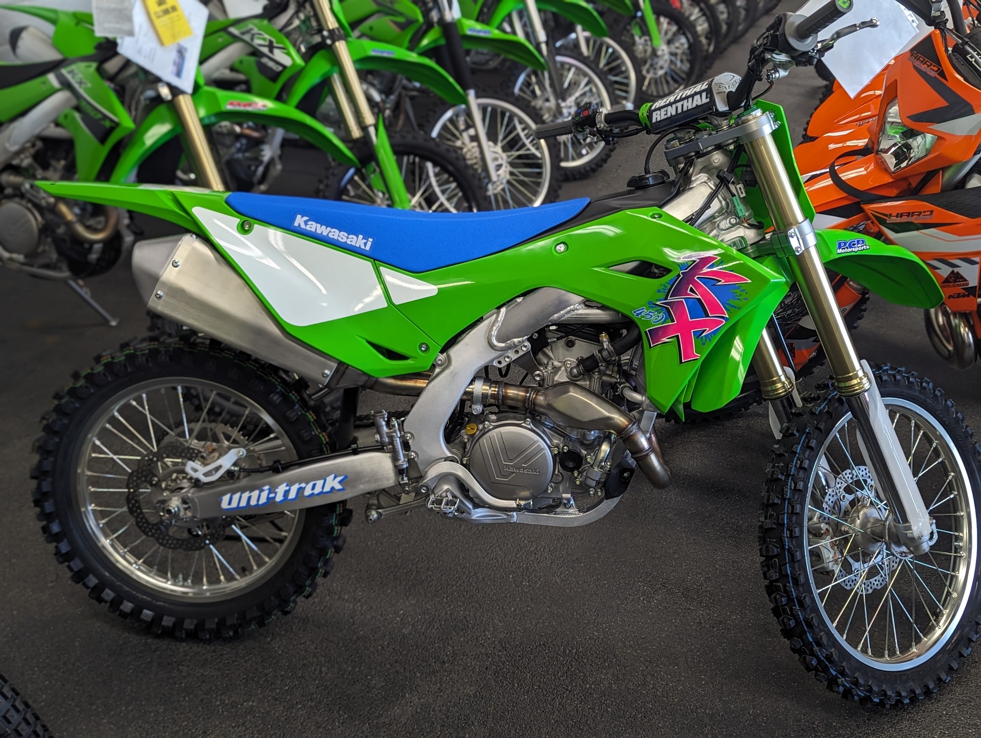 New 2024 Kawasaki Kx 450 50th Anniversary Edition Motorcycles In Sacramento Ca Stock Number