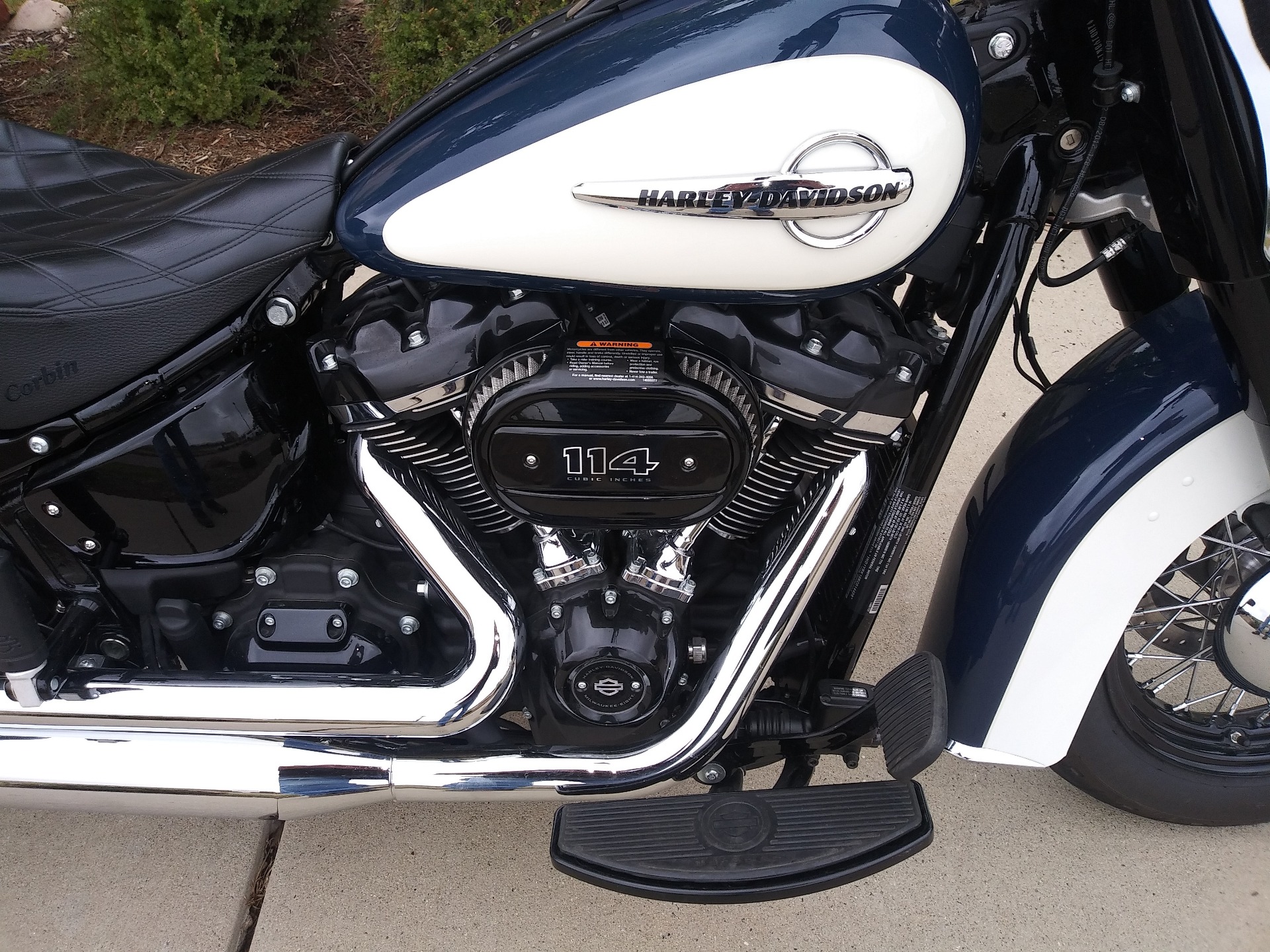 Used 2019 Harley-Davidson Heritage Classic 114 Billiard Blue 