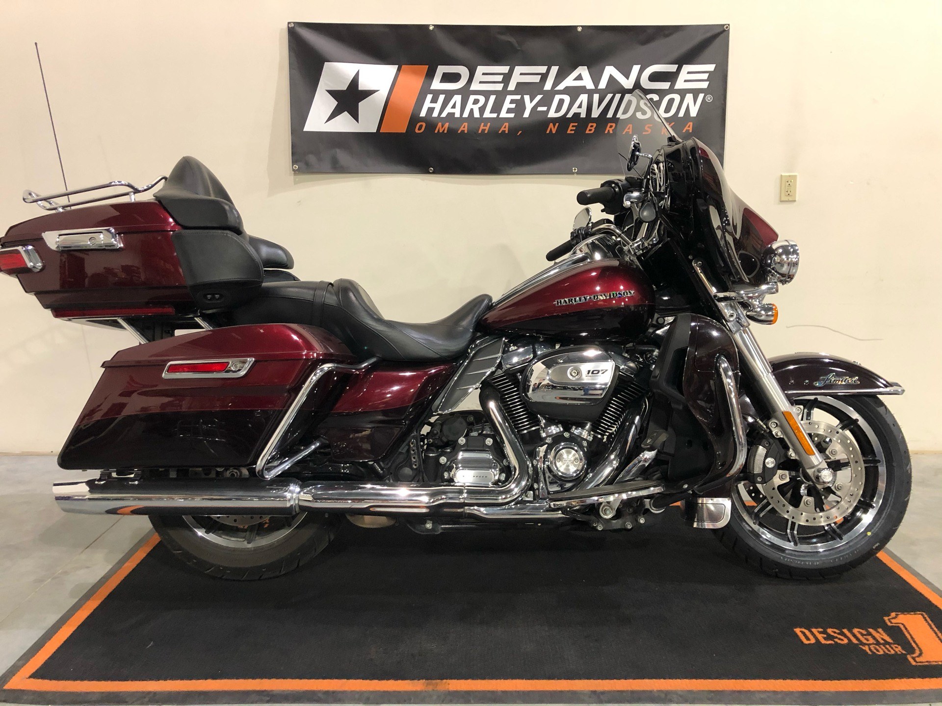 Used 2017 Harley Davidson Ultra Limited Mysterious Red Sunglo Velocity Red Sunglo Motorcycles In Loveland Co U 10989