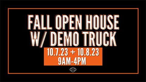 Fall Open House w/ Demo Truck