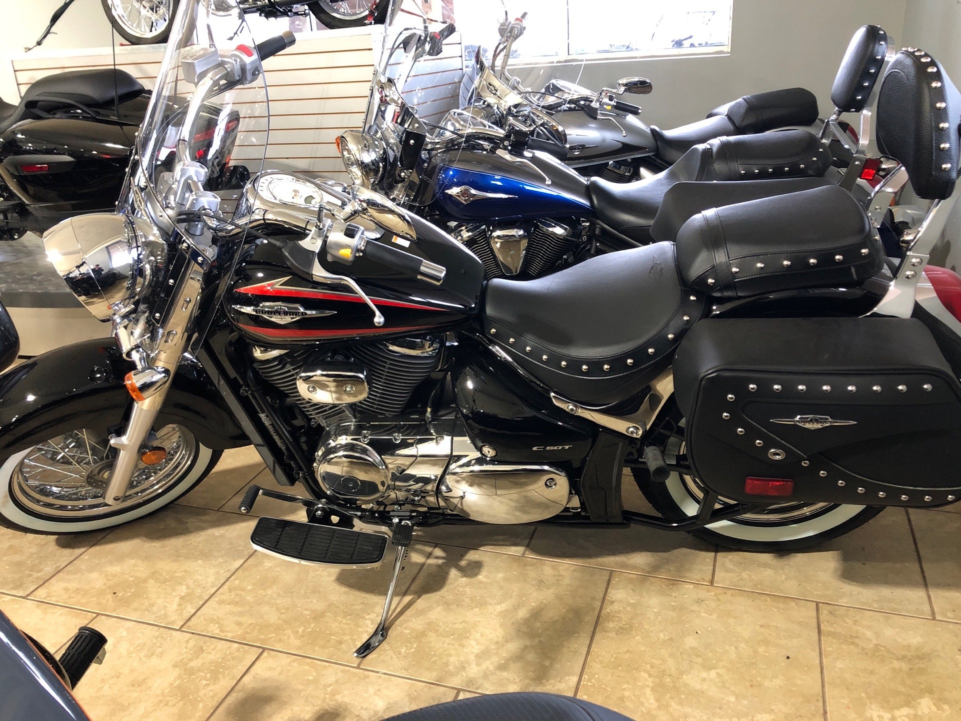 New 2019 Suzuki Boulevard C50 Motorcycles In Rogers Ar Ms100515 Glass Sparkle Black