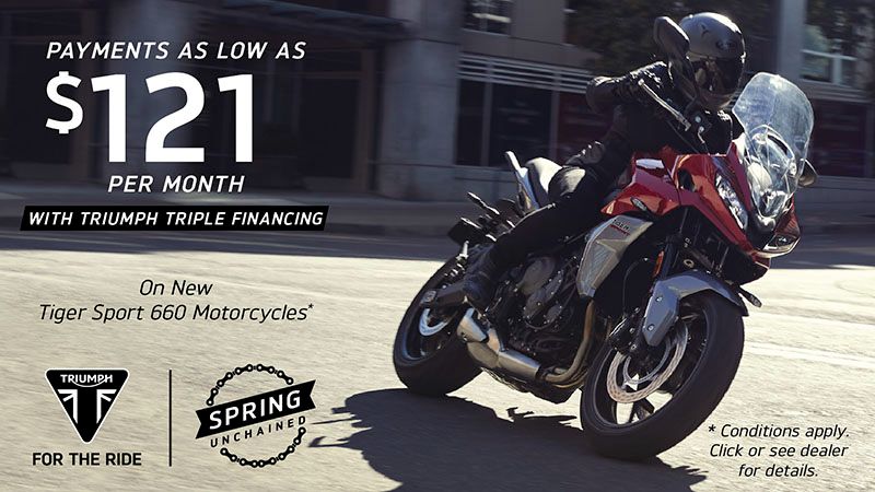 Triumph - Spring Unchained Sales Event