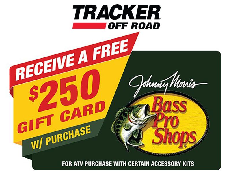 Tracker Off Road - Get A $250 Gift Card With Your 600 ATV Purchase