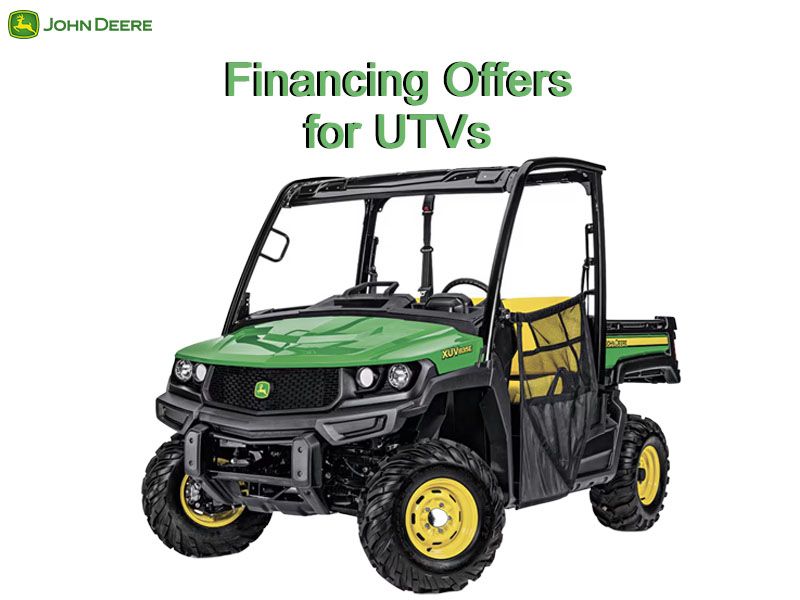 John Deere - Financing Offers for UTVs