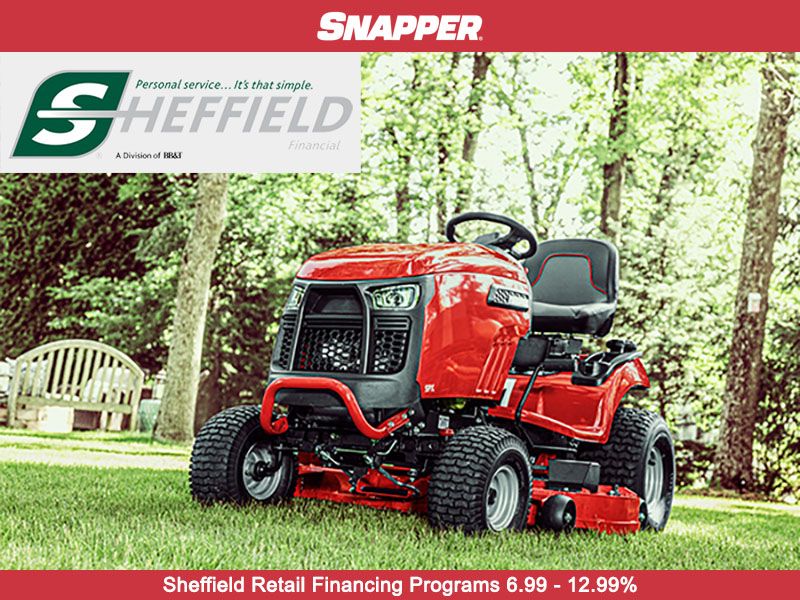 Snapper - Sheffield Retail Financing Programs 6.99 - 12.99%