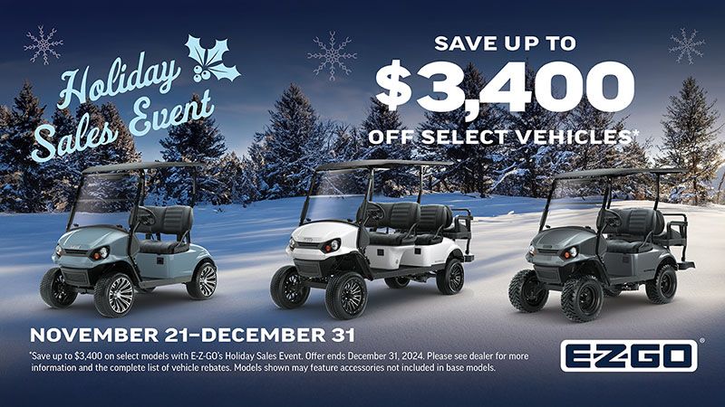 E-Z-GO - Fall Sales Event