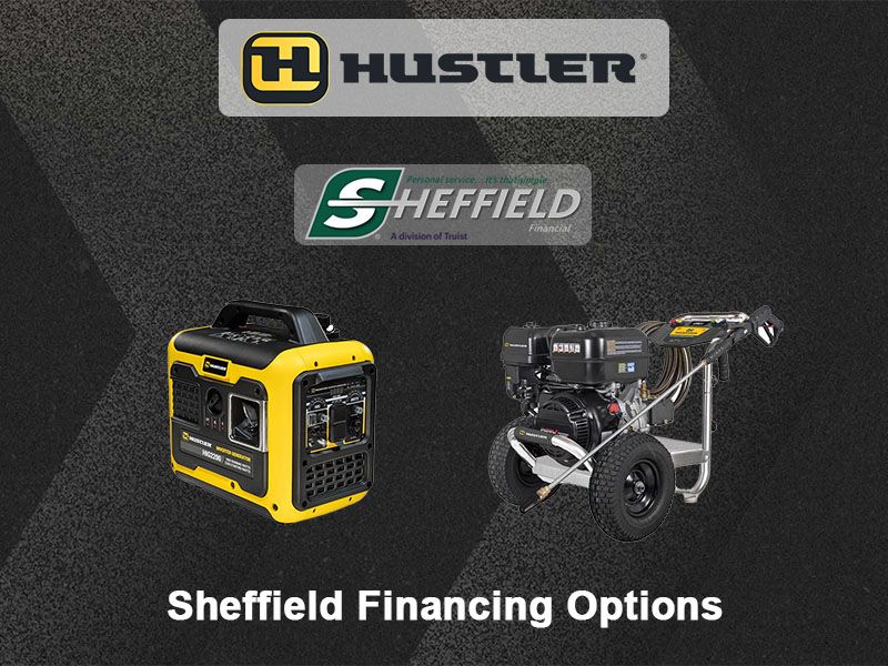 Hustler Turf Equipment - Sheffield Financing Options