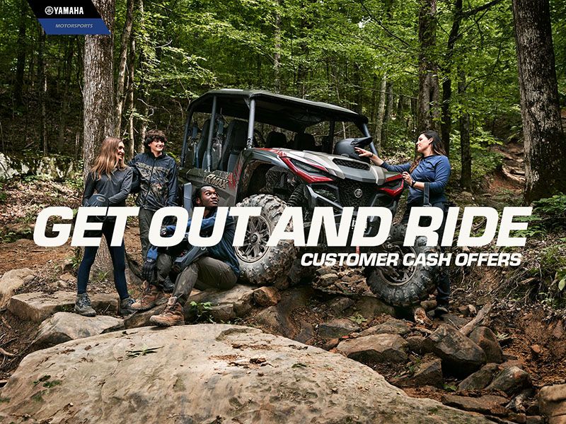Yamaha Motor Corp., USA Yamaha - Get Out and Ride - Save On Select Wolverine RMAX Models with Customer Cash Offers