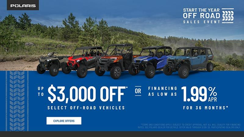 Polaris - Start The Year Off Road Sales Event