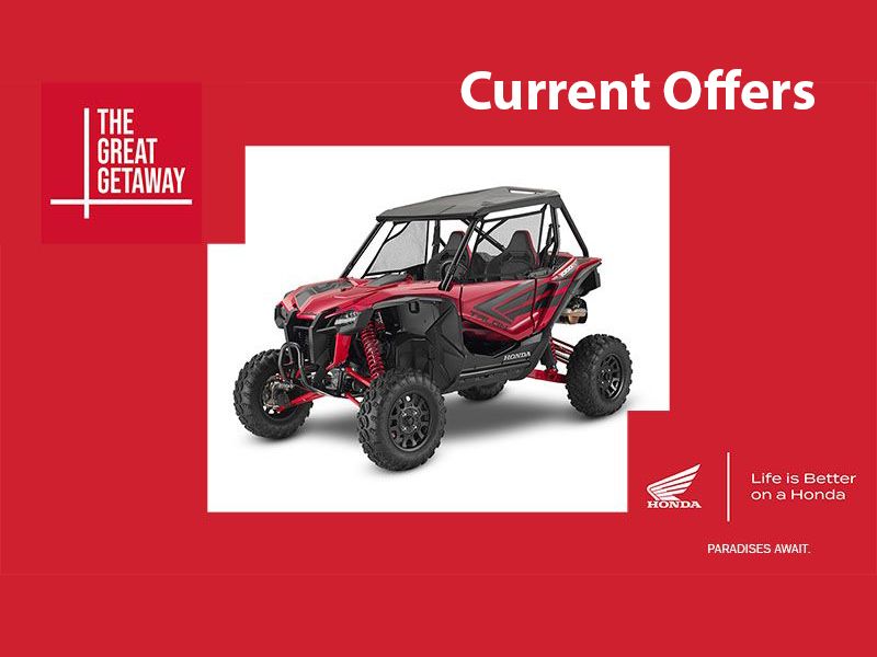 Honda - Current Offers - ATVs and SxS