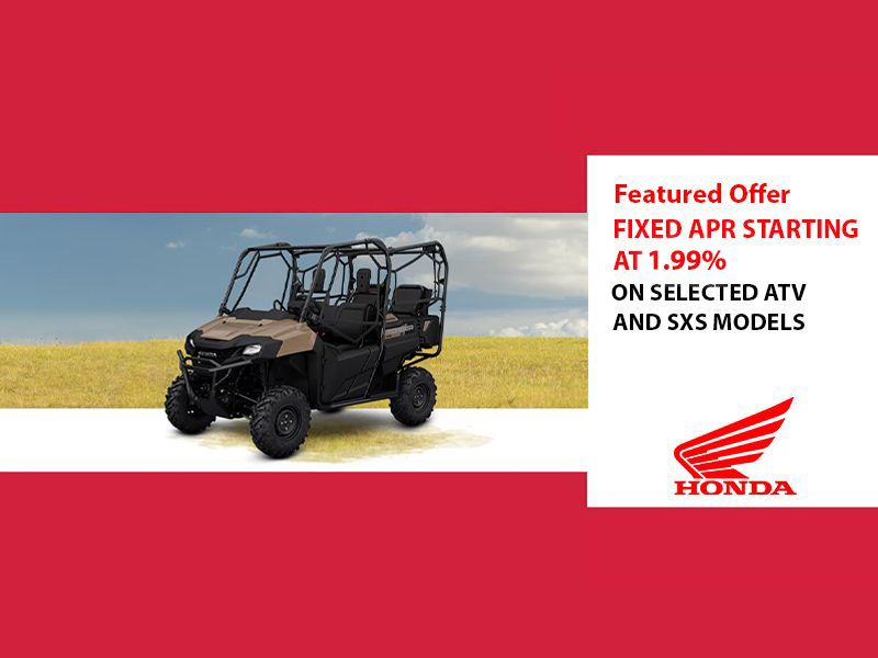 Honda - Current Offers - Fixed APR Starting At 1.99% On ATV And SxS