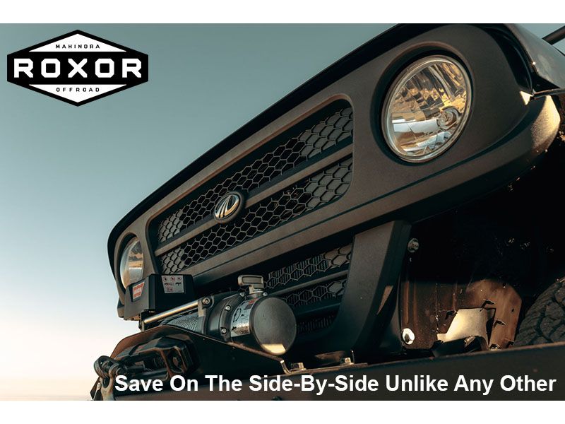 Mahindra Roxor - Save On The Side-By-Side Unlike Any Other