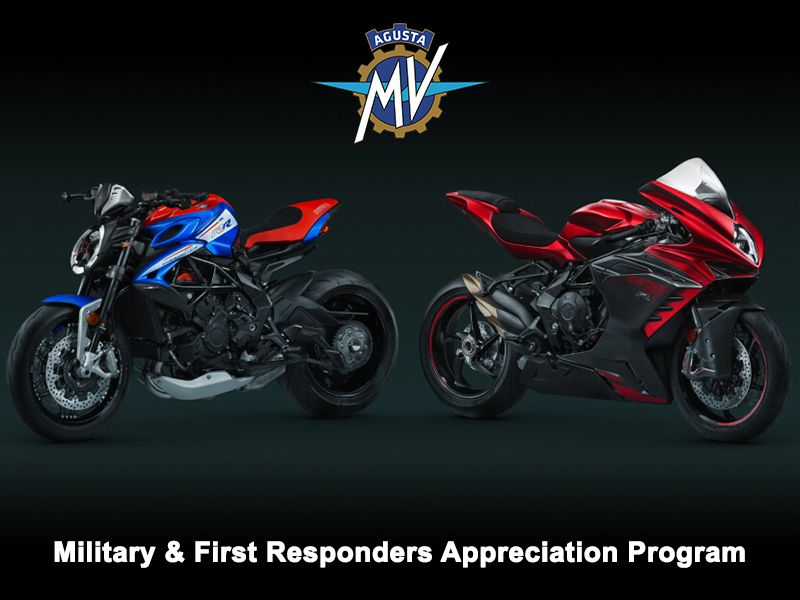 MV Agusta - Military & First Responders Appreciation Program