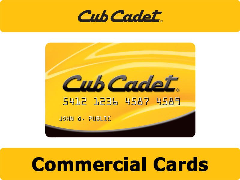  Cub Cadet - Commercial Cards