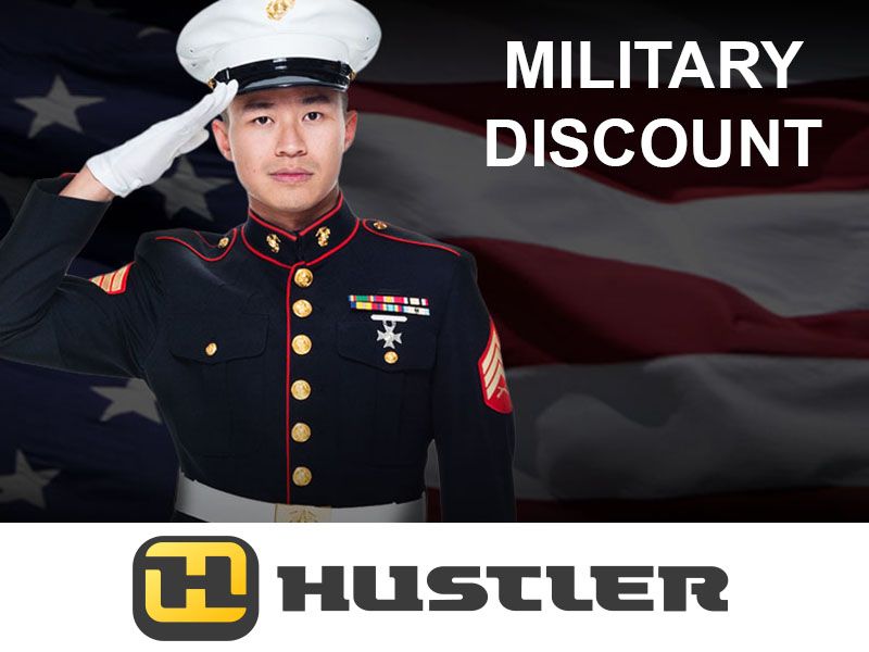 Hustler Turf Equipment - Military Discount