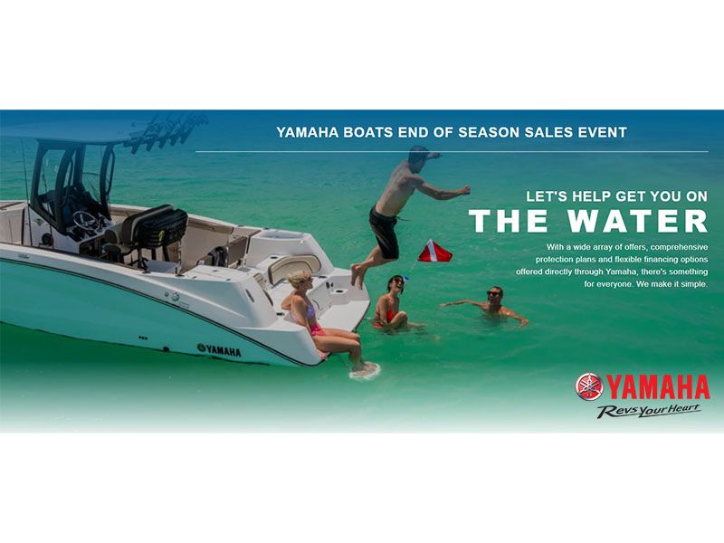 Yamaha Boats End Of Season Sales Event