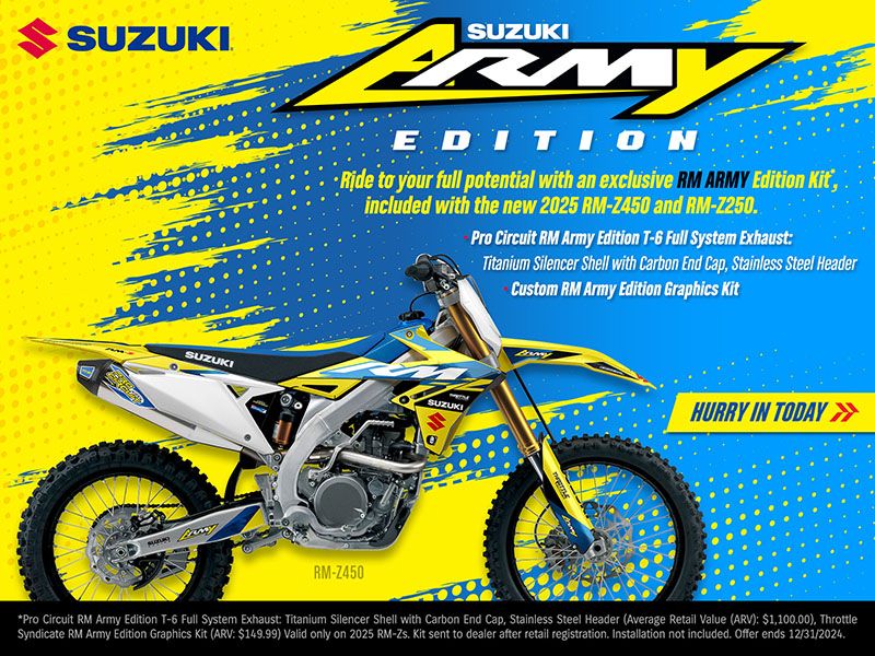 Suzuki - RM Army Edition